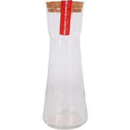 Royal Leerdam Botella Balice 1 Litro 8x10x26 cm Con Tapón De Corcho (6 Unidades)