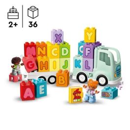 Lego Juego de Construcción Camión del Alfabeto Duplo para Niños y Niñas a Partir de 2 Años