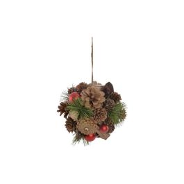 DKD Home Decor Bola Decoración Navidad Alpina Marrón Rosa 14x14x14cm, Pack 4 Unidades, con Piñas y Acabado Dorado Precio: 14.97738. SKU: B1H7ABGD2B