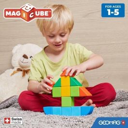 Geomag GEO1686145317319 Bloques Magnéticos Mi Pequeño Mundo de Formas - 25 Piezas - Educativo - Plástico Reciclado - 12+ Meses