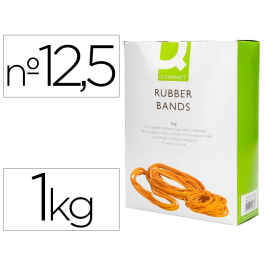 Q-connect Bandas elásticas número 12,5 1000 gr 125 x 9 mm Precio: 16.50000044. SKU: B1HMHVET4Z