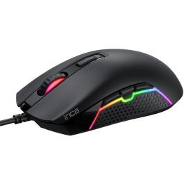 INCA IMG-GT14 Ratón Gaming 3600 DPI RGB, 7 Botones, USB, Negro
