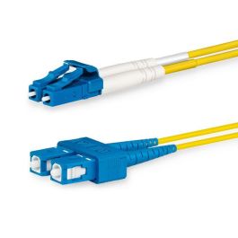 Lanview Cable de Fibra Óptica Monomodo LC-SC Dúplex 3m OS2 9/125 LSZH para Redes 1G/10G/40G/100G Ethernet Precio: 8.59000054. SKU: B1J3JDR55P