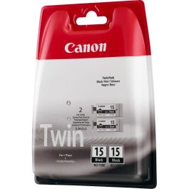 Canon BCI-15BK 2x black Cartucho de Tinta Negro Multipack Original para Canon i80 i70 PIXMA iP90 Precio: 48.50000045. SKU: B17MK3N4SG