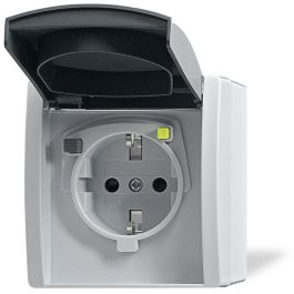 BUSCH-JAEGER 3120 EWB-53 Enchufe Schukomat VDE0664 Gris Blanco AP IP44 230V 16A Precio: 316.778. SKU: B13XAARLJT