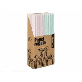 Rollo Papel Regalo 70X200 Rayas Rosa Palo Menta Arte Regal (50 Unidades) Rollo Papel Regalo 70X200 Rayas Rosa Palo Menta Arte Regal (50 Unidades)