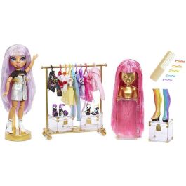MGA Estudio Fashion Rainbow High Muñeca con Más de 300 Looks y Accesorios, Incluye Muñeca Exclusiva, 22 cm