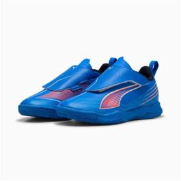 Zapatillas de Fútbol Sala para Niños Puma Ultra 6 Play V It Azul L