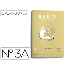Rubio Cuaderno problemas nº 3a para el desarrollo intelectual del alumno Precio: 11.78999952. SKU: B127EDCCB9