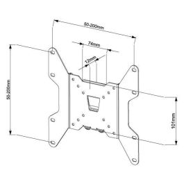 Vivolink Soporte de pared para TV/Monitor, pequeño Pro, máx. 35 kg, compatible VESA 200x200