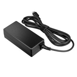 HP Adaptador de Corriente CA USB-C 45W. Soporta Múltiples Voltajes. Conector Delgado.