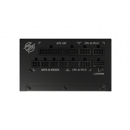 MSI 306-7ZP7B11-CE0 Fuente de Alimentación MPG A850G PCIE5 850W 80 Plus Gold ATX Negro