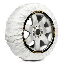 Snow & Road GOD8020 Cs12 Nuevo Cs5 Cadenas de Nieve Textiles Talla L - Uso en Carretera (50 km/h) - 2 Unidades, Fácil Instalación Snow & Road GOD8020 Cs12 Nuevo Cs5 Cadenas de Nieve Textiles Talla L - Uso en Carretera (50 km/h) - 2 Unidades, Fácil Instalación