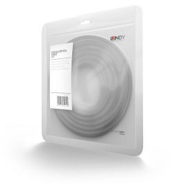 Lindy Cable de Red U/UTP Cat.6 1m Gris CCA 250MHz con contactos dorados y diseño antienganches