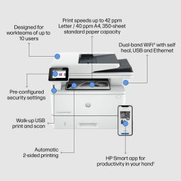 HP LaserJet Pro MFP 4102dw Printer HP LaserJet Pro MFP 4102dw Printer