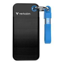 Verbatim SSD Externo Pocket 1TB USB-C 3.2 Gen 2, Lectura/Escritura 1000 MB/s, 10 Gb/s, Negro y Azul, Vx500 Precio: 243.49999949. SKU: B1GVALXH99