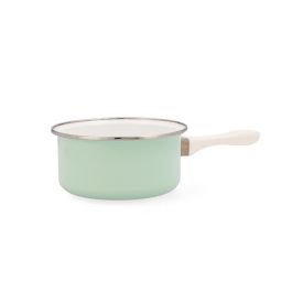 Quid Cazo Acero Esmaltado Cocco 16 cm Verde Antiadherente con Mango Baquelita Apto Vitrocerámica Gas Eléctrico y Lavavajillas Precio: 5.68999959. SKU: S2706479