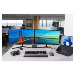 Kensington Auriculares Gaming H3000 PROVC, Diadema Bluetooth 5.2, Negro, 60h Batería, Cancelación Ruido, Micrófono Boom, USB-C, Para PC, PS, Xbox, Android, iOS