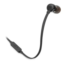 JBL JBLT110BLK Auriculares Intrauditivos con Micrófono Jack 3.5 Negros