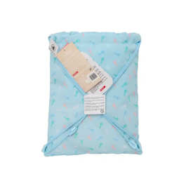 Bolsa Mochila con Cuerdas Sophie la Girafe Azul 26 x 34 x 1 cm