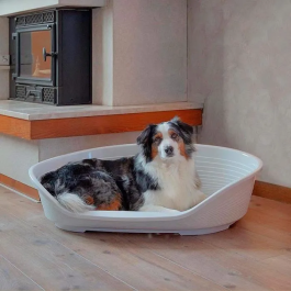 Ferplast Cama Deluxe 10 para Perro y Gato de Plástico Gris