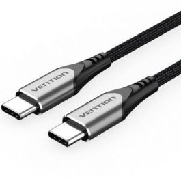 Cable USB 2.0 Tipo-C Vention TADHF/ USB Tipo-C Macho - USB Tipo-C Macho/ Hasta 60W/ 480Mbps/ 1m/ Gris Precio: 6.50000021. SKU: B1HT57JTLF