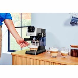 Beko CEP5304X Cafetera Espresso Manual, 1628 W, 1.1 L, Plata