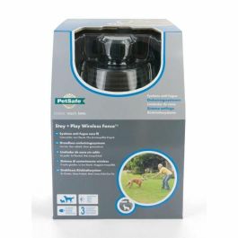 Petsafe STAY & PLAY Valla Inalámbrica Anti-escape para Perros - Cubre hasta 3000 m² y 5 Niveles de Estimulación