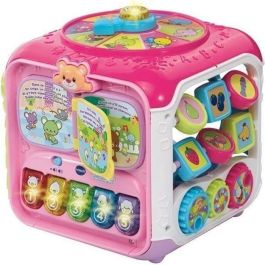 VTech Baby Super Cubo de Descubrimientos Rosa Interactivo, 5 Caras de Juego, 6 Actividades, 10 Melodías y 4 Canciones 9-36 Meses Precio: 57.95000002. SKU: B12JX59KHY