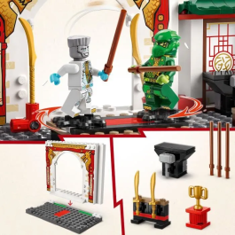LEGO 71831 Templo Ninja Spinjitzu Dragón de juguete para niños a partir de 4 años