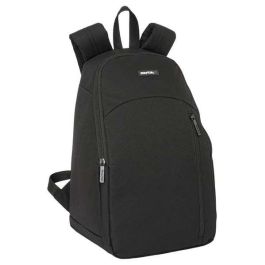 Safta Mochila Nevera Impermeable Negra 23x36x18 cm - Recomendada +3 Años Safta Mochila Nevera Impermeable Negra 23x36x18 cm - Recomendada +3 Años
