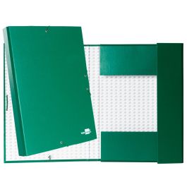 Carpeta Proyectos Liderpapel Folio Lomo 30 mm Carton Forrado Verde