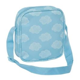 Bolso Bandolera Safta Nubes Azul 16 x 18 x 4 cm