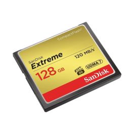 Sandisk Tarjeta Memoria CompactFlash Extreme 128 GB, hasta 120 MB/s lectura, 85 MB/s escritura, VPG-20 Precio: 104.49999956. SKU: B14A3J74A3
