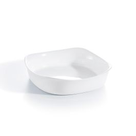 Luminarc Fuente de Horno Cuadrada Vidrio Opal Templado Smart Cuisine Blanco 20 cm Apta Microondas Horno Lavavajillas Precio: 6.50000021. SKU: S2704269