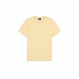 Camiseta de Manga Corta Hombre Champion Crewneck Beige