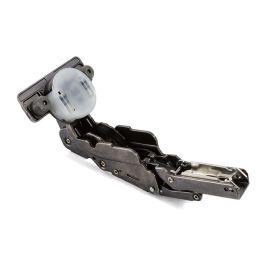Salice C2BKAE6 Bisagra Silentia+ 155° Ø35 Cazoleta Amortiguada Montaje Directo Acabado Titanio para Puertas 16-26mm