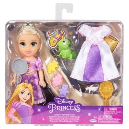 JAKKS PACIFIC Muñeca Rapunzel Disney articulada de 15cm con accesorios Precio: 21.49999995. SKU: B1E3RASV5P