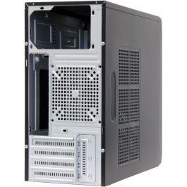 Chieftec CT-01B-OP Mini Torre PC Negro micro ATX para Hogar/Oficina con USB 3.2 Gen 1 y audio