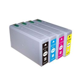 Dayma Cartucho Tinta Compatible Epson T7911 Negro para WorkForce Pro WF-5110DW, WF-5190DW, WF-5620DWF, WF-5690DWF, WF-4640DTWF