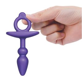 Plug Anal B-Vibe Morado (7,6 cm)
