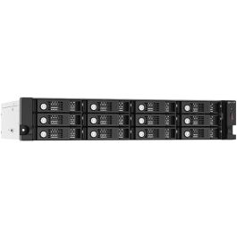 QNAP TL-R1220SEP-RP Carcasa de disco duro/SSD 12 unidades 2.5/3.5" SAS-3, SATA III Hot-swap Montaje en rack 2U Negro, Gris