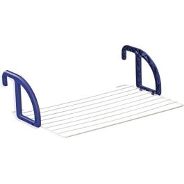 LEIFHEIT 83056 Secador colgante balcón 7 metros CLASSIC 70 blanco y azul