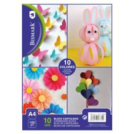Bismark 327731 Block 10 Cartulinas Colores Formato A4 Multicolor Precio: 6.69000046. SKU: B1JRM5TJZ9