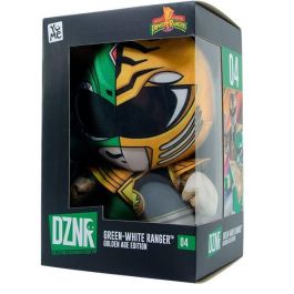 Bizak Peluche Premium Power Rangers Verde y Blanco 18 cm Licencia Oficial