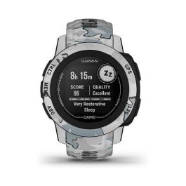 Garmin Instinct 2S Camo Edition Reloj inteligente GPS con monitor de frecuencia cardíaca y seguimiento de actividad, resistente al agua 10 ATM, 50 días de batería