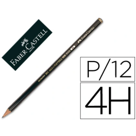 Faber Castell Lápices de Grafito 9000 4H Ecolápiz Co2 Neutral Unidad Precio: 12.99538548. SKU: B1DBFHC9SX