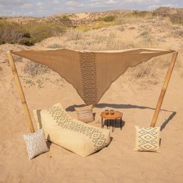 Vela de sombra Maori Beige 3 x 3 m 300 x 300 x 0,5 cm Toldo