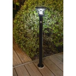 Farola solar - GALIX - G4595C - Muy luminosa - Acero inoxidable con detector - H93 cm - 1000 lúmenes Precio: 86.79000033. SKU: B19ABYA2HL