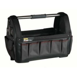 Stanley 1-93-951 Caja de Herramientas FatMax Nylon con Compartimento para Sierra, Negro, 480x250x330mm